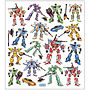 Stickers, transformers