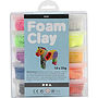 Foam Clay® , mixade färger, 10x35 g