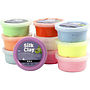 Silk Clay®, mixade färger, Basic 2, 10x40 g