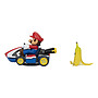 Super Mario, 2.5 Inch Spin Out Mario Kart Mario