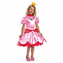 Disguise Super Mario Costume Princess Fancy Peach Xs (3-4)