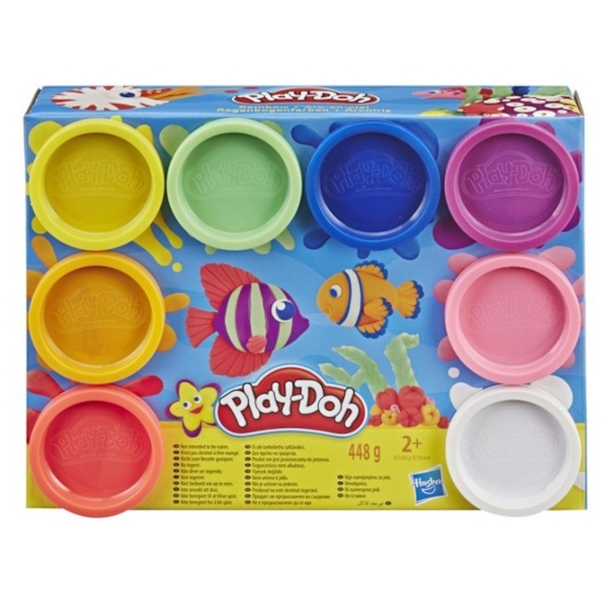 Play-Doh Play Doh, 8-pack, Regnbåge
