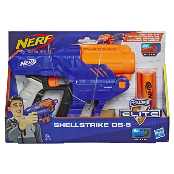 Nerf Elite Shellstrike Ds 6 Hem Lekia Se