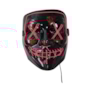 Mask med Ledljus Röd