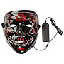 Led Mask Horror White