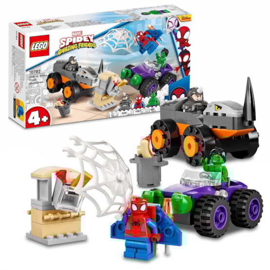LEGO Spidey 10782, Hulk mot Rhino – truckstrid