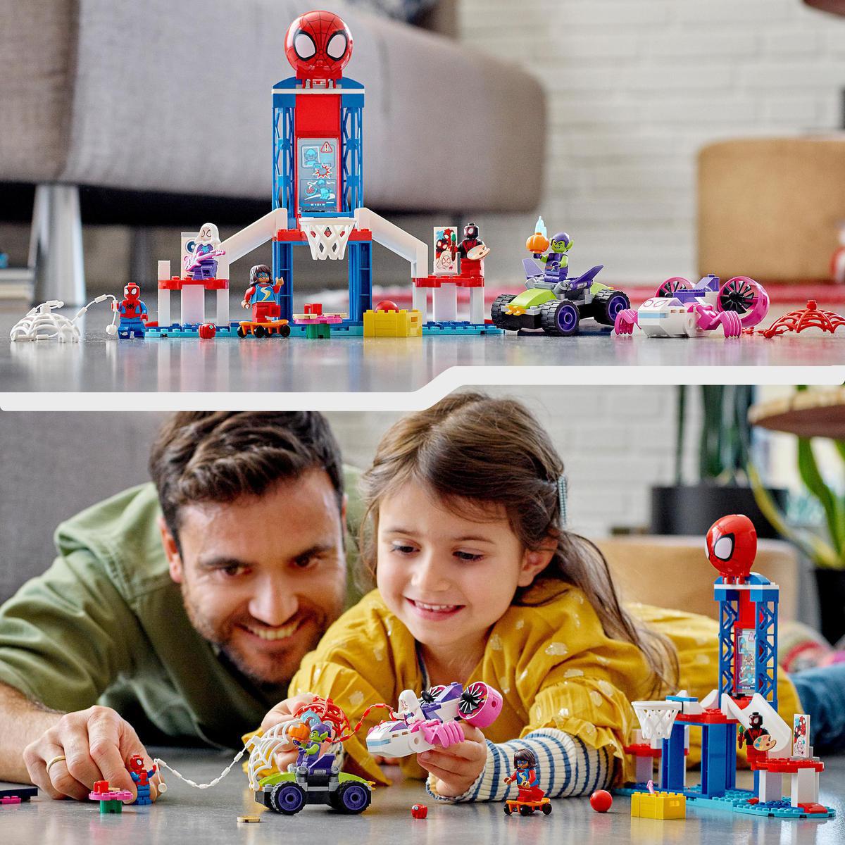 LEGO Spidey 10784, Spider-Mans näthögkvarter - LEGO för barn
