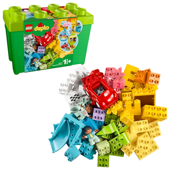 Läs mer om LEGO DUPLO Classic 10914, Klosslåda deluxe