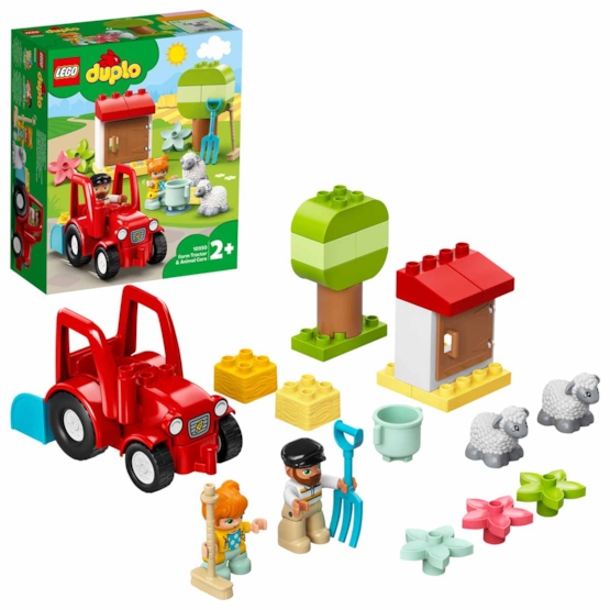 Läs mer om LEGO DUPLO Town 10950, Traktor och djurskötsel