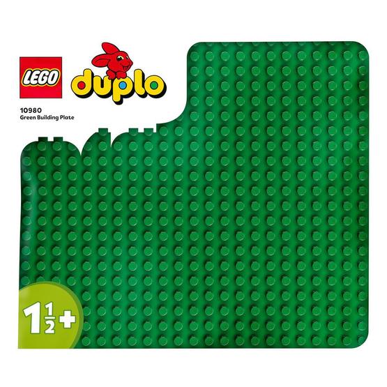 Läs mer om LEGO DUPLO 10980, LEGO DUPLO 10980, LEGO® DUPLO® Grön byggplatta
