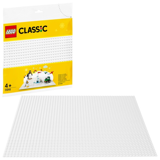 Läs mer om LEGO Classic 11010, Vit basplatta