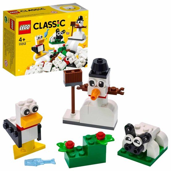 Läs mer om LEGO Classic 11012, Kreativa vita klossar