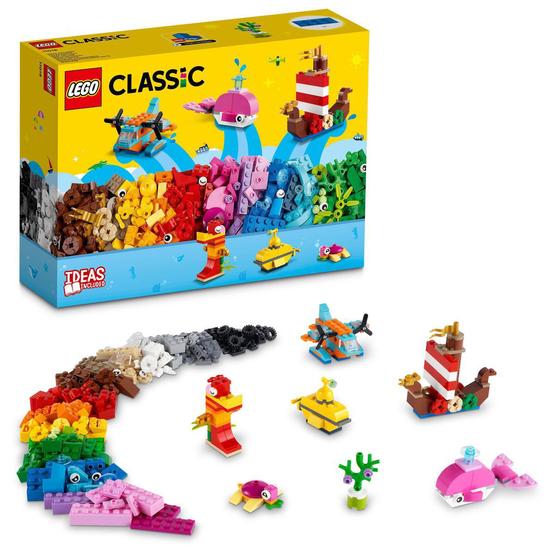 Läs mer om LEGO Classic 11018, LEGO Classic 11018, Kreativt havsskoj