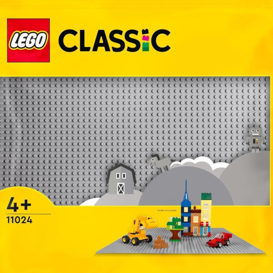 Läs mer om LEGO Classic 11024, LEGO Classic 11024, Grå basplatta