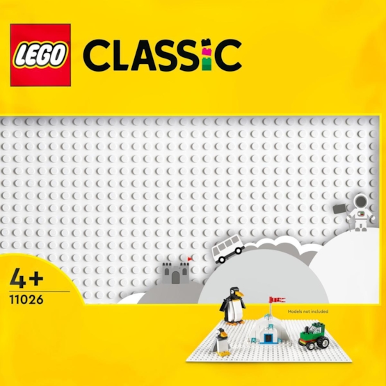 Läs mer om LEGO Classic 11026, LEGO Classic 11026, Vit basplatta