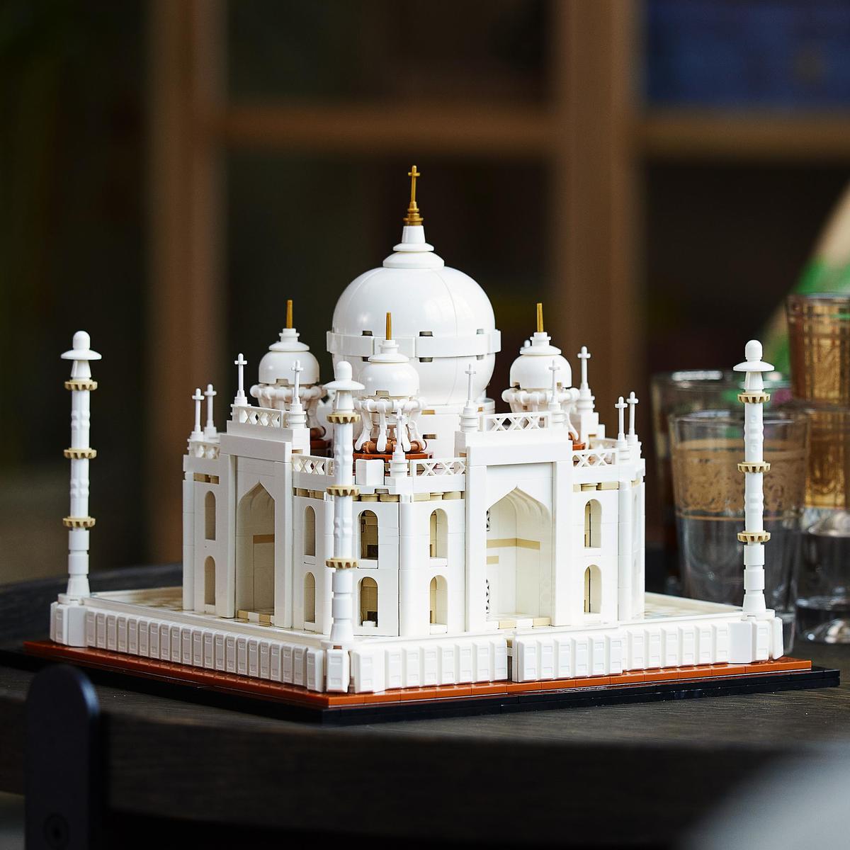 LEGO® Architecture Landmarks Collection Taj Mahal 21056 Byggset; Byggbar samlar och