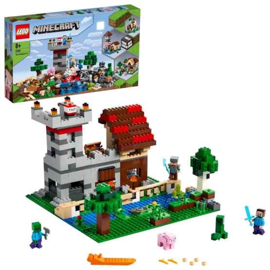 Läs mer om LEGO Minecraft 21161, Skaparlådan 3.0