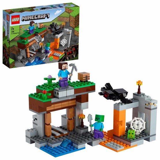 Läs mer om LEGO Minecraft 21166, Den "övergivna" gruvan