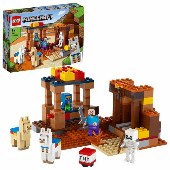 Läs mer om LEGO Minecraft 21167, Handelsposten