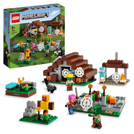 Läs mer om LEGO Minecraft 21190, Den övergivna byn