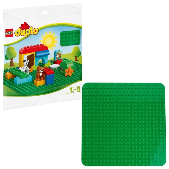 Läs mer om LEGO DUPLO Klossar 2304, Stor grön byggplatta