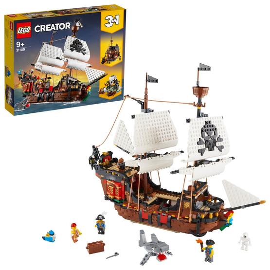 Läs mer om LEGO Creator 31109, Piratskepp