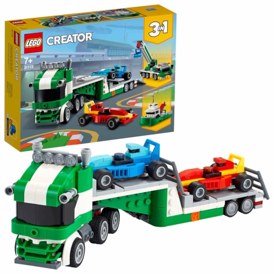 Läs mer om LEGO Creator 31113, Racerbilstransport