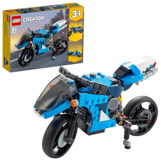 Läs mer om LEGO Creator 31114, Supermotorcykel
