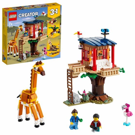 Läs mer om LEGO Creator 31116, Safariträdkoja