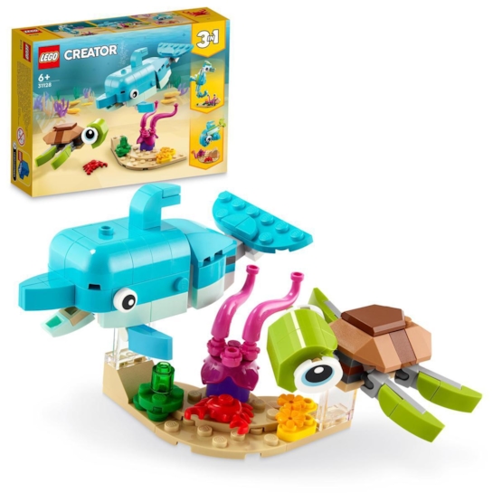 LEGO Creator 31128, LEGO Creator 31128, Delfin och sköldpadda