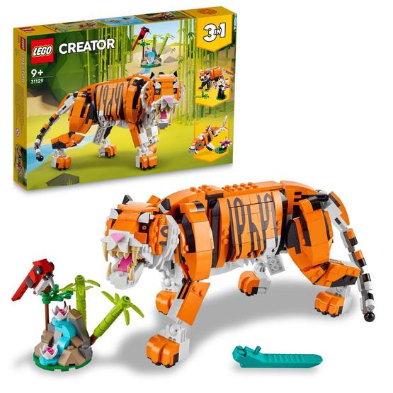 Läs mer om LEGO Creator 31129, Majestätisk tiger