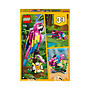 LEGO Creator 31144, Exotisk rosa papegoja