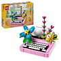 LEGO Creator 31169, Skrivmaskin med blommor