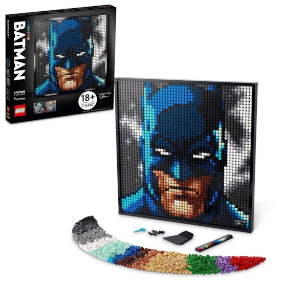 Läs mer om LEGO ART 31205, Jim Lees Batman™ samling