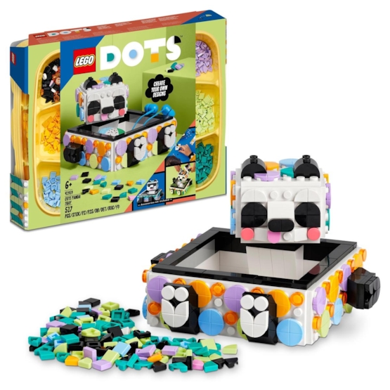 Läs mer om LEGO DOTS 41959 Söt pandabricka
