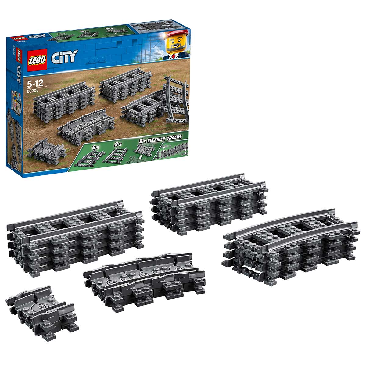 Köp LEGO City Trains 60205 Spår på