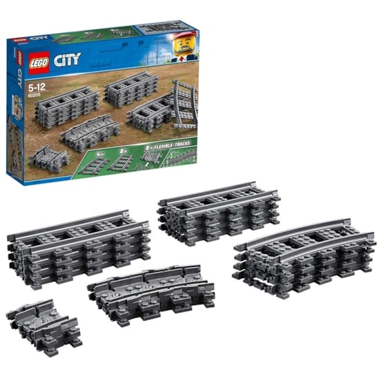 Läs mer om LEGO City Trains 60205, Spår