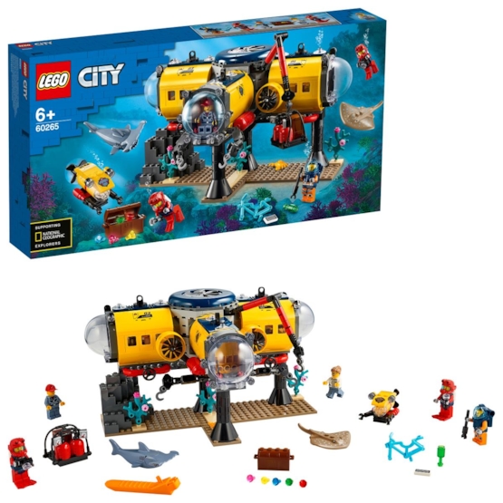 Läs mer om LEGO City Oceans 60265, Hav – forskningsbas
