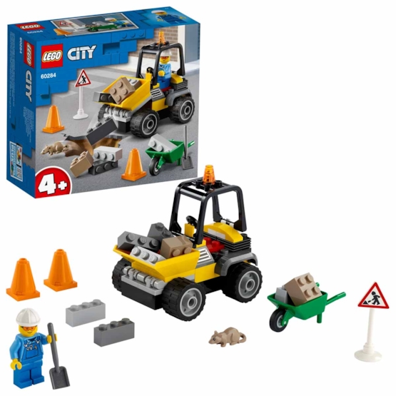 Läs mer om LEGO City Great Vehicles 60284, Vägarbetsbil