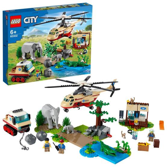 Läs mer om LEGO City Wildlife 60302, Djurräddningsinsats