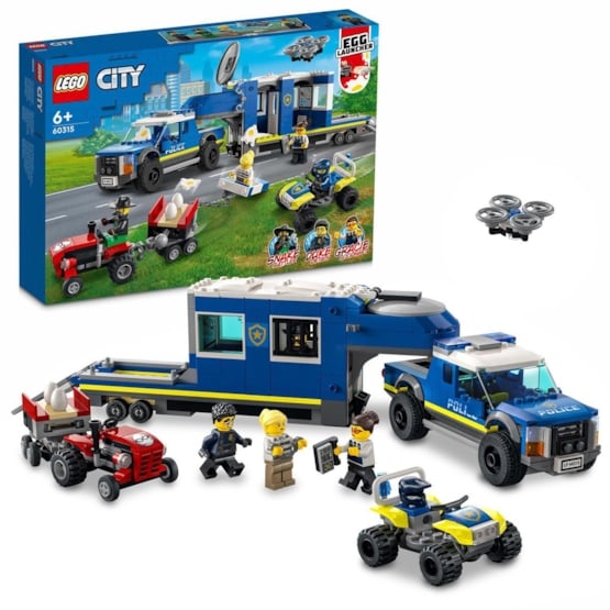 Läs mer om LEGO City Police 60315, Polisens mobila kommandofordon
