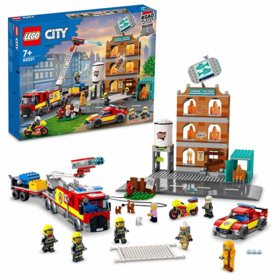 Läs mer om LEGO City Fire 60321, Brandkår