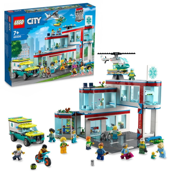 Läs mer om LEGO My City 60330, Sjukhus