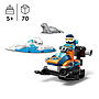 LEGO City 60376, Polarutforskare och snöskoter
