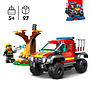 LEGO City 60393, Räddning med fyrhjulsdriven brandbil