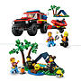 LEGO City 60412, 4x4 Brandbil med räddningsbåt