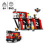 LEGO City 60414, Brandstation med brandbil