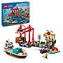 LEGO City 60422, Kusthamn med lastfartyg
