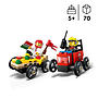 LEGO City Great Vehicles 60458, Pizzabil mot brandbil – racingpaket