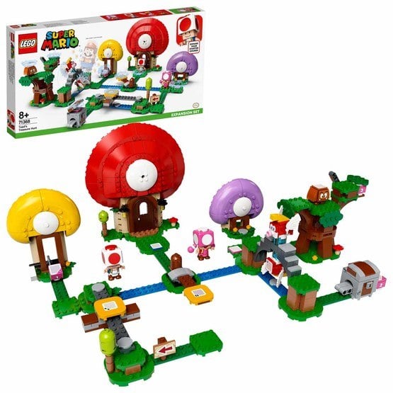 Läs mer om LEGO Super Mario 71368, Toads skattjakt – Expansionsset